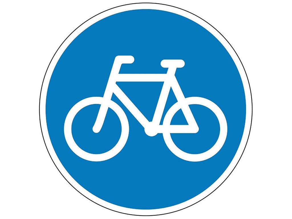 Påbudstavle, Cykelsti - Backner ApS