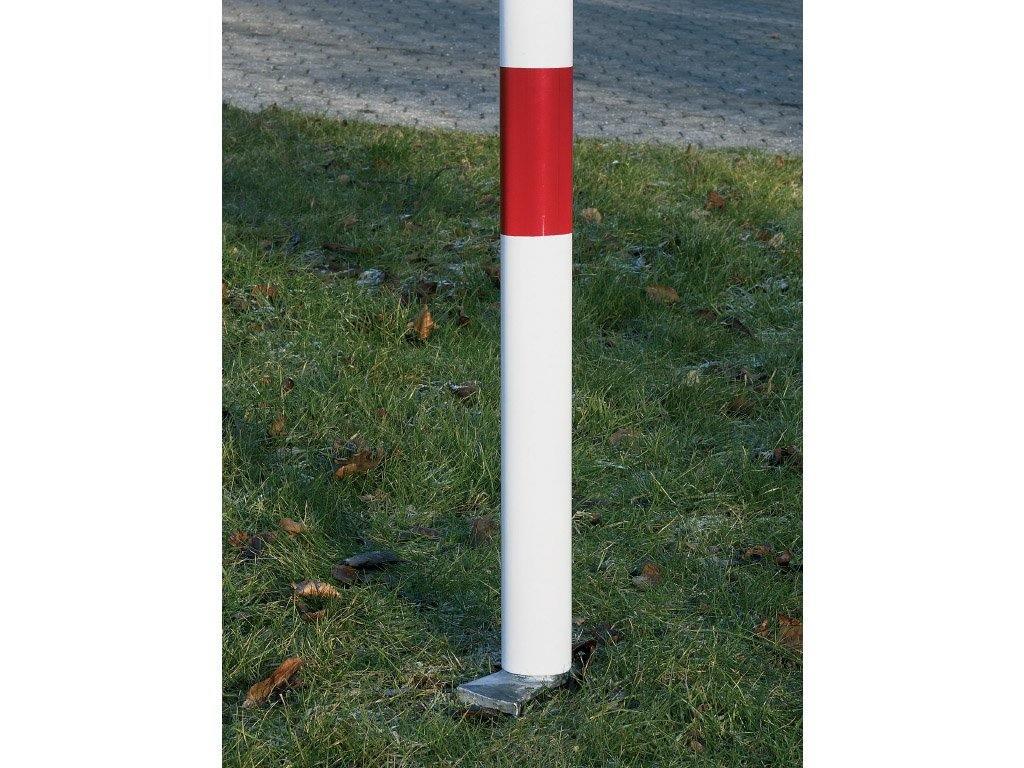 Kædestander, rund, med jordspyd - Backner ApS