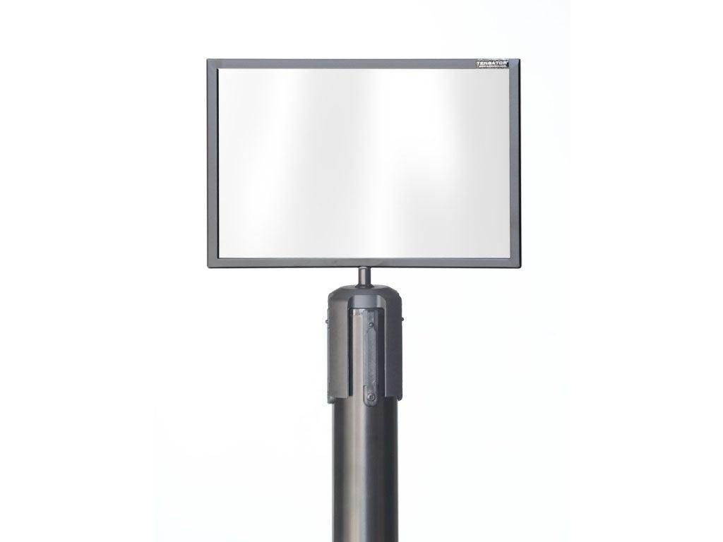 Skilteholder Sort A4 Liggende - Backner ApS