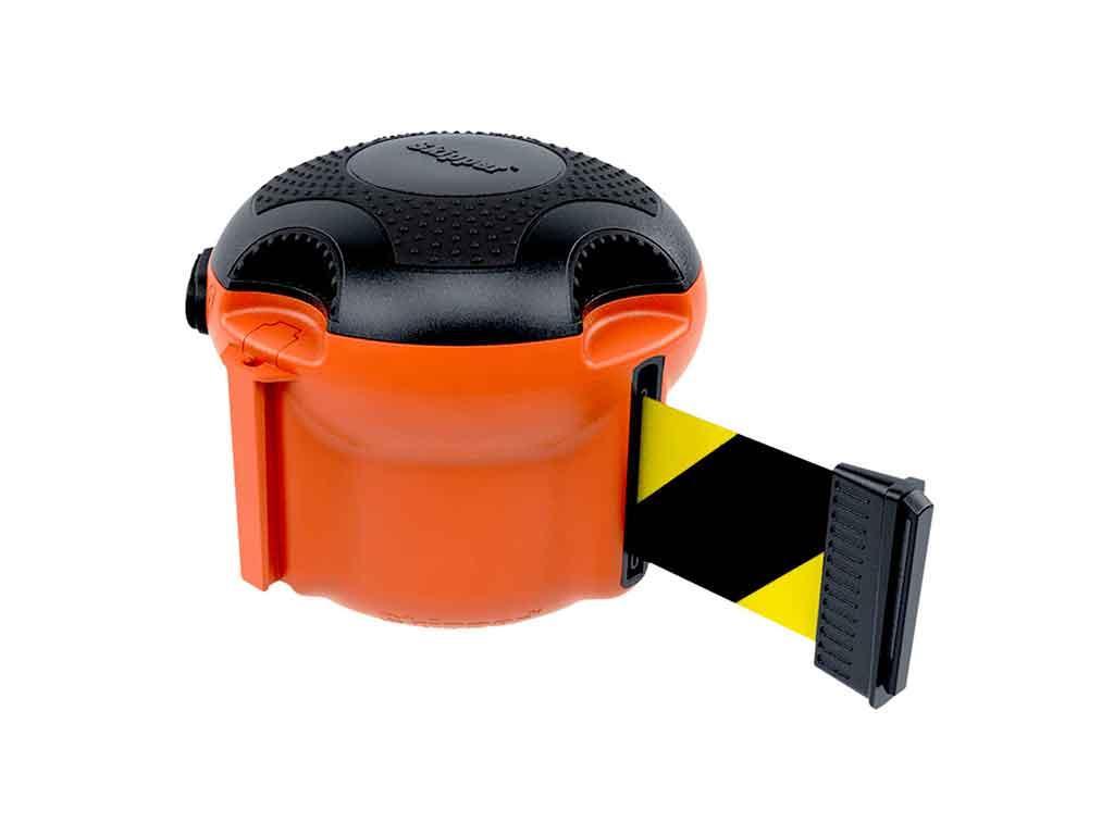Skipper XS enhed Orange med gul/sort eller rød/hvid tape - Backner ApS