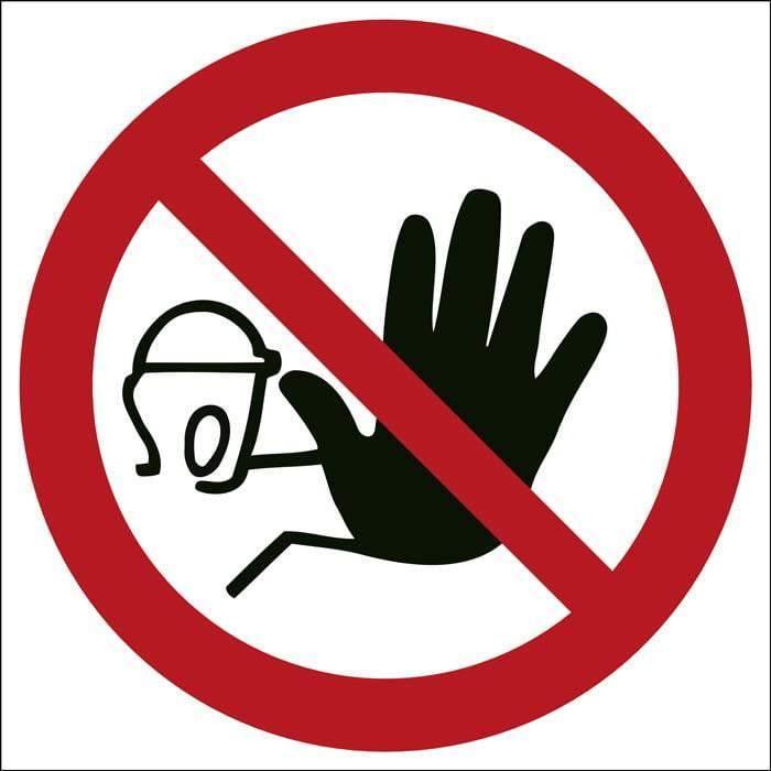 Forbudsskilt, Adg. forbudt for uvedk - Backner ApS