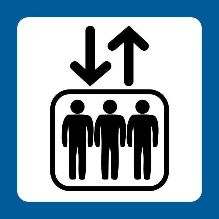 Piktogr. Elevator - Backner ApS