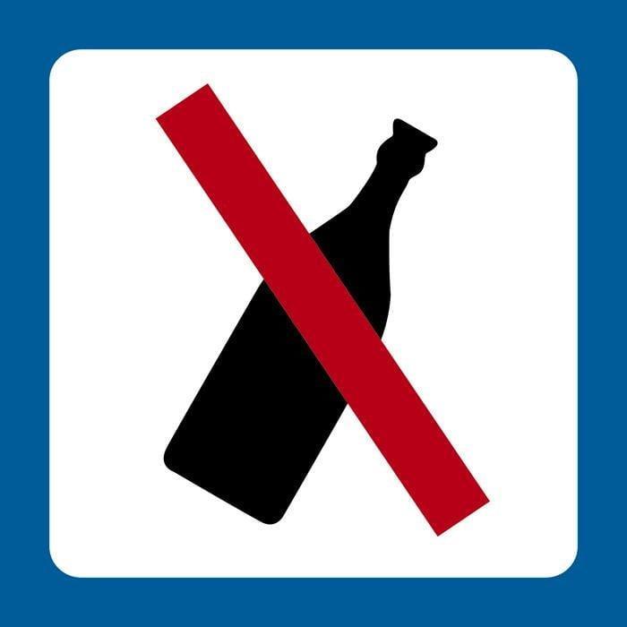 Piktogr. Drikkevarer forbudt - Backner ApS