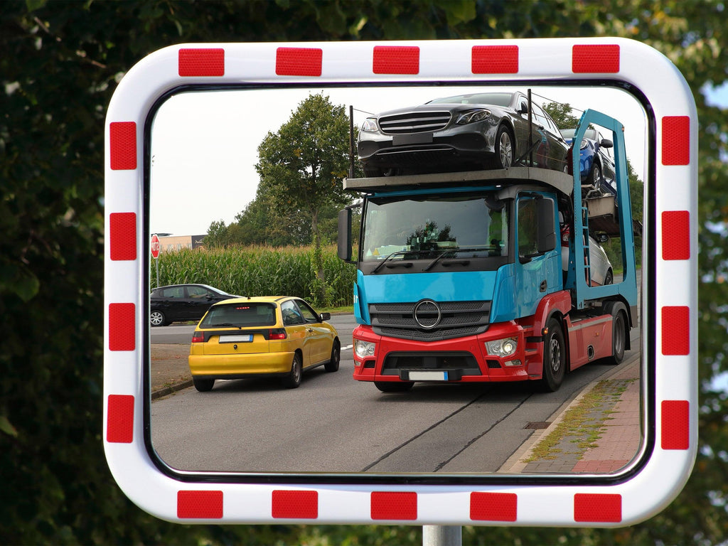 Trafikspejl TM PC firkantet - Backner ApS