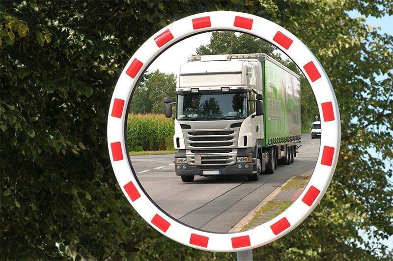 Trafikspejl TM AC rund - Backner ApS