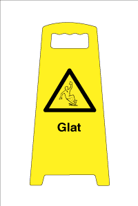 Fritstående skilt, Glat - Backner ApS