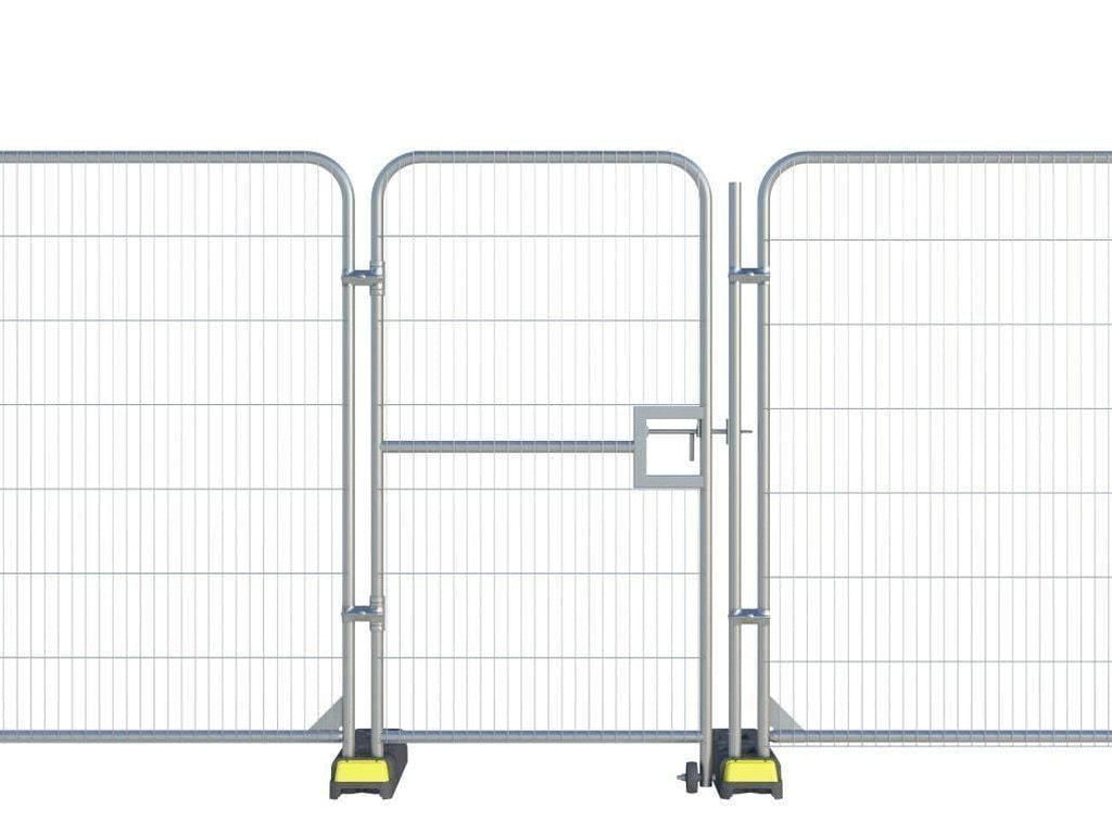 Galvaniseret dør til byggepladshegn B 1m. - Backner ApS