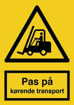 Advarselsskilt, Kørende transport - Backner ApS