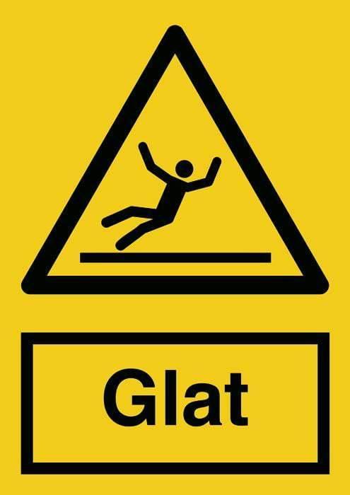 Advarselsskilt, Glat, - Backner ApS