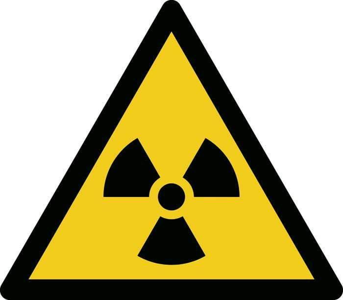 Advarselsskilt, Indeholder radioakt. stof - Backner ApS
