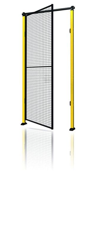 Enkeldør beslagpak. uden overligger max. B 1500 mm - Backner ApS