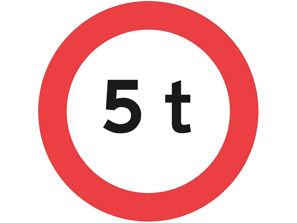 Forbudstavle, Totalvægt - Backner ApS