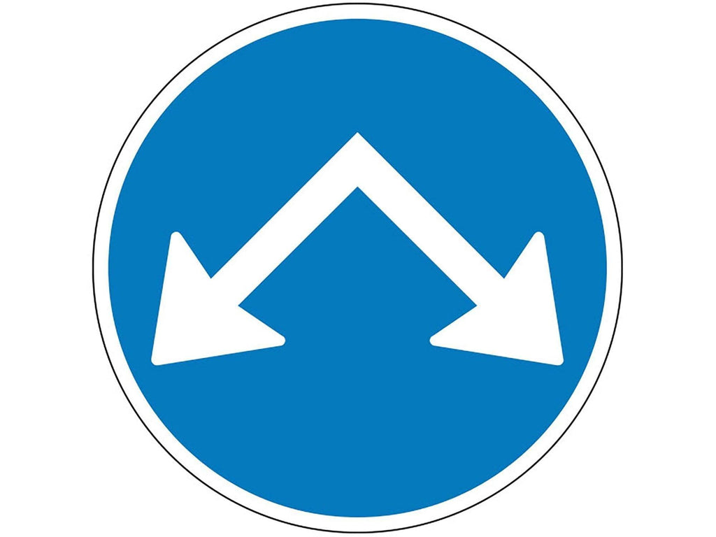 Påbudstavle, Valgfri passage - Backner ApS