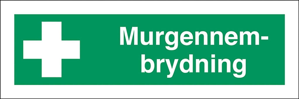 Henv.tekst, Murgennembrydning, - Backner ApS