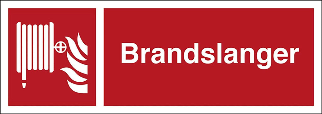 Brandtekst, Brandslanger - Backner ApS