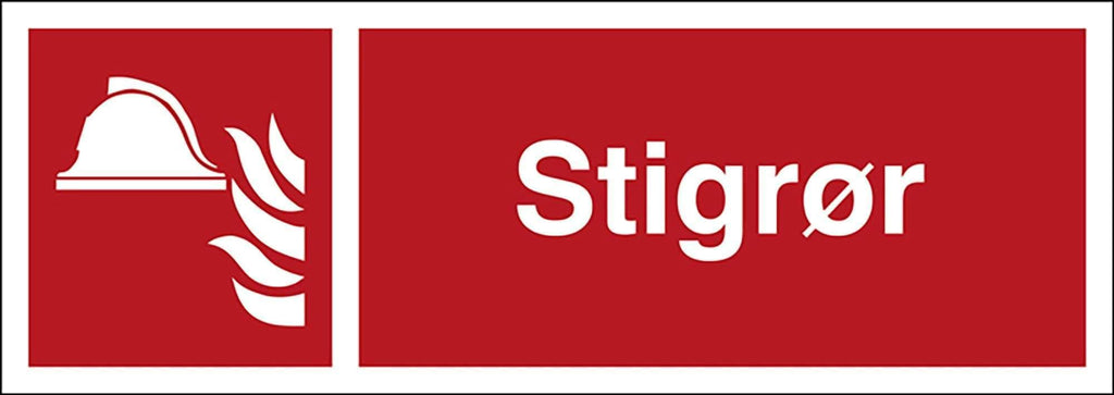 Brandtekst, Stigrør - Backner ApS