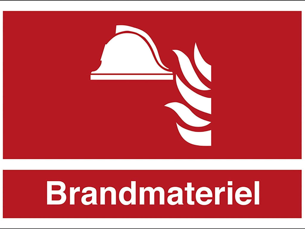 Brandskilt, Brandmateriel, - Backner ApS