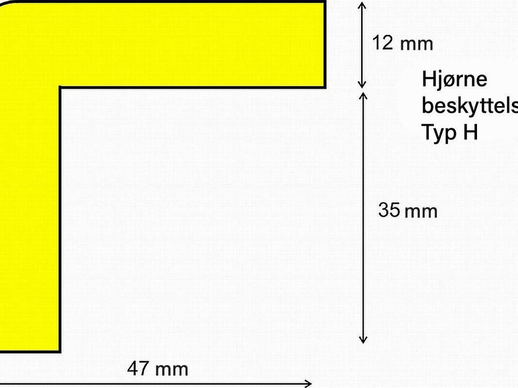 Hjørneprofil Typ H - Backner ApS