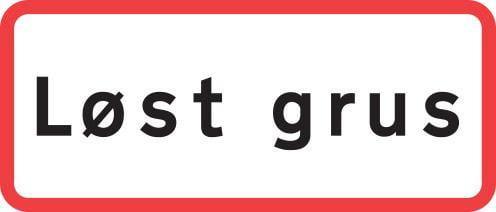 Undertavle, Løst grus - Backner ApS