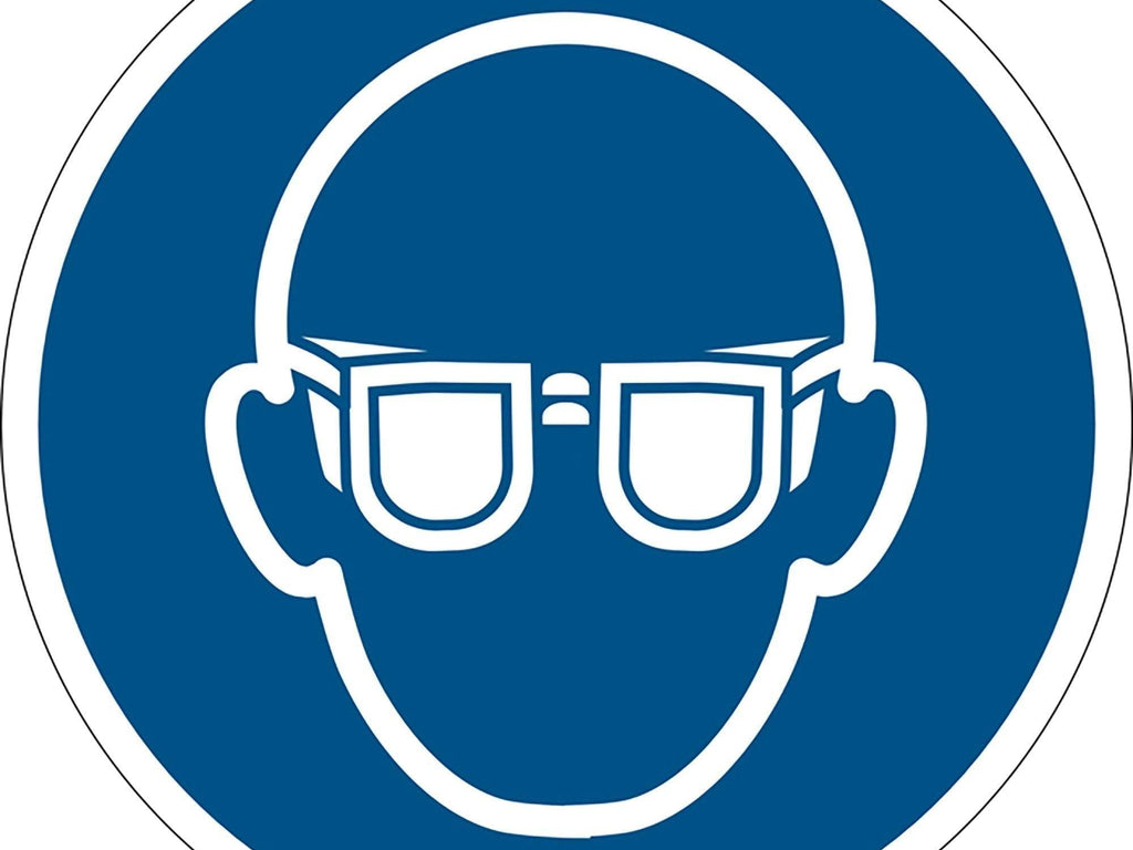 Påbudsskilt, Øjenværn påbudt - Backner ApS