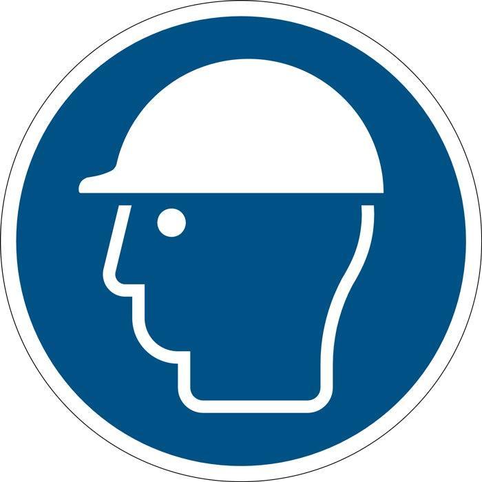 Påbudsskilt, Hovedværn påbudt - Backner ApS