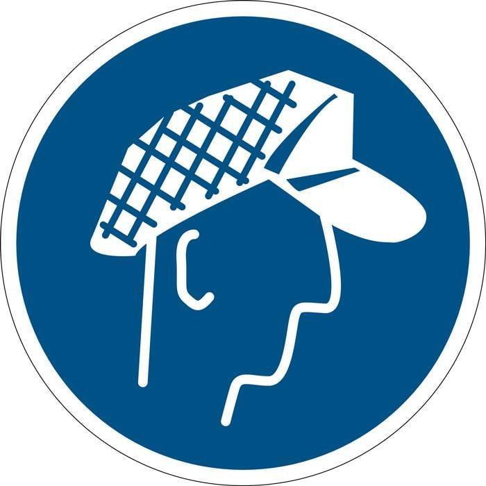 Påbudsskilt, Hårnet påbudt - Backner ApS