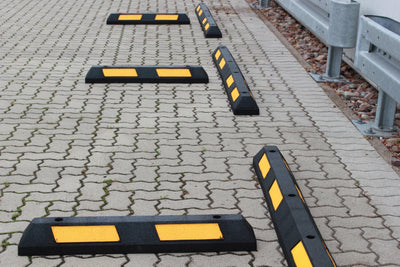 Parkeringsstop Gul/Sort - Backner ApS