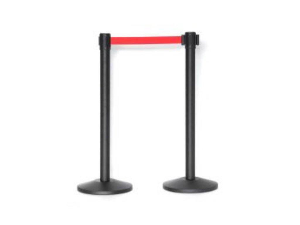 Afspærringsstander Black - Backner ApS