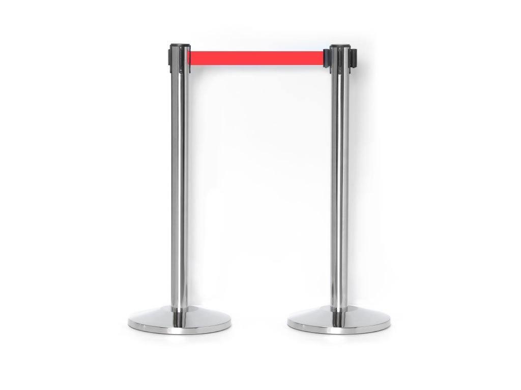 Afspærringsstander Crome - Backner ApS