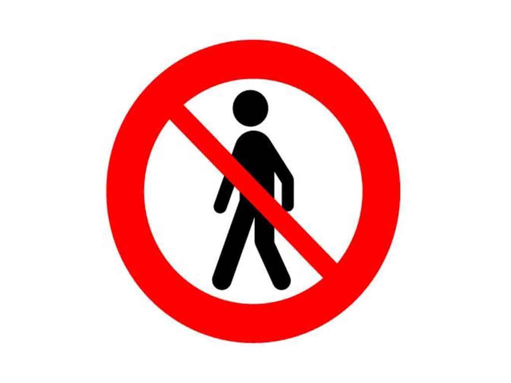 Premark, fodgænger forbudt - Backner ApS