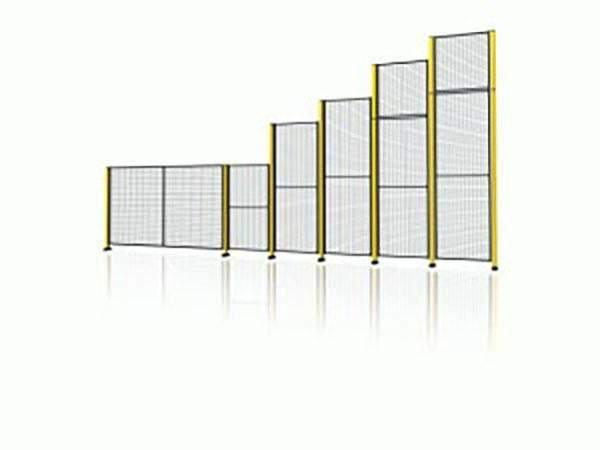 Gittersektion H 1300 mm sort RAL 9011 - Backner ApS