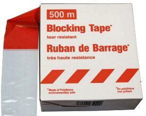 Markeringsstrimmel, Rød/hvid, Ubrydelig - Backner ApS